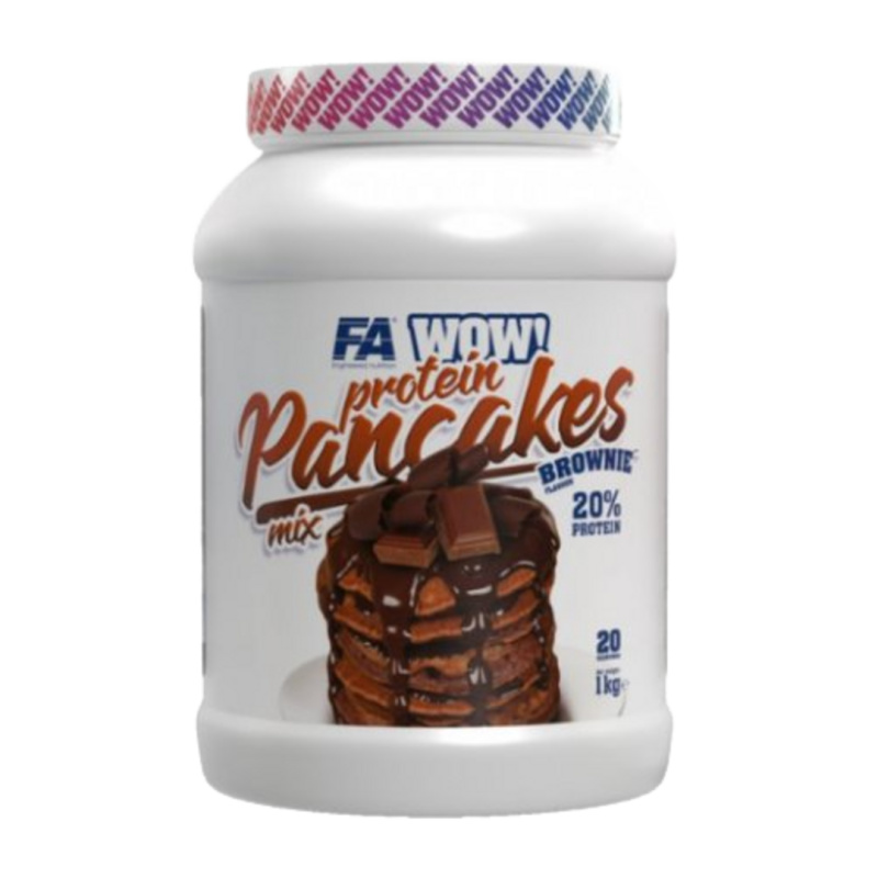 Fitness Authority Protein Pancakes 1000g - brownie