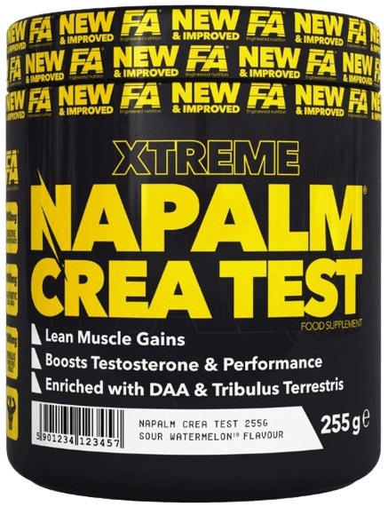 FA Xtreme Napalm Crea TEST 255 g - mango/citron 
