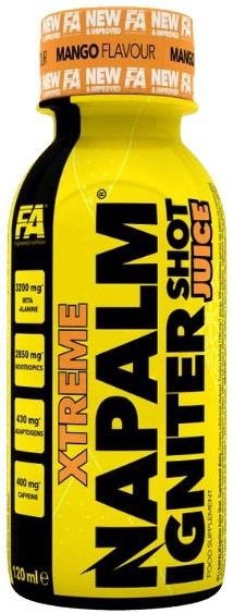 Fitness Authority Xtreme Napalm Igniter Shot Juice 120 ml Příchuť: Mango
