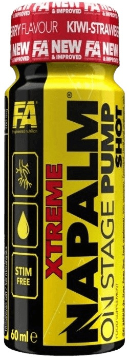 FA Napalm On Stage PUMP shot 60 ml - kiwi/jahoda