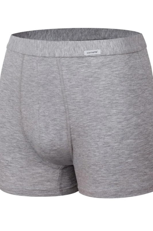 Pánské boxerky Cornette Authentic Perfect 092 3XL-5XL melanžově šedá 5XL