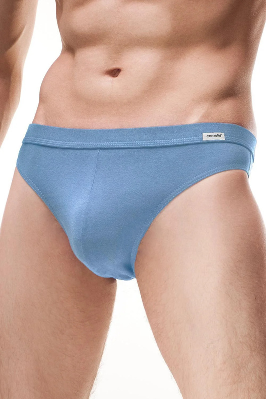 Pánské slipy Cornette Authentic Mini modrá XXL