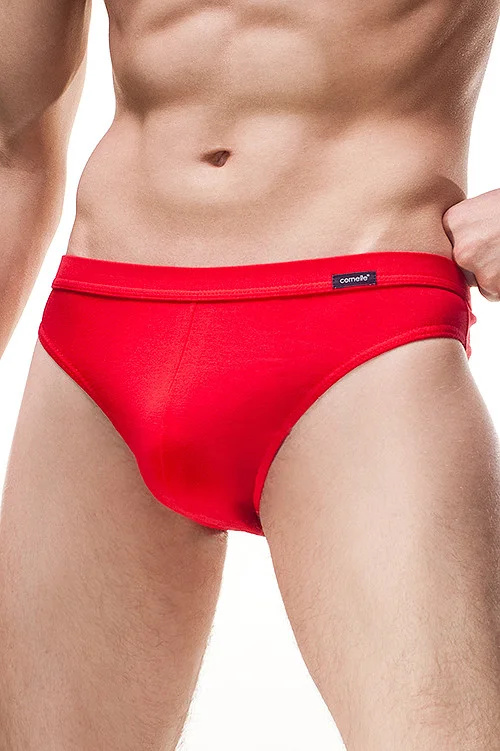 Cornette Slip mini Authentic 226 - výprodej Barva: Červená, Velikost: XL