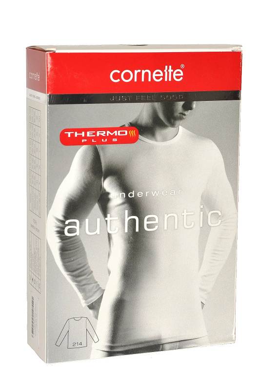 Pánský nátělník Cornette Authentic Thermo Plus 214 černá M