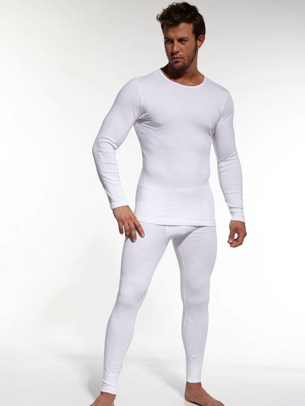 Pánské podvlékací kalhoty Cornette Authentic 4-5XL melanžově šedá 5XL
