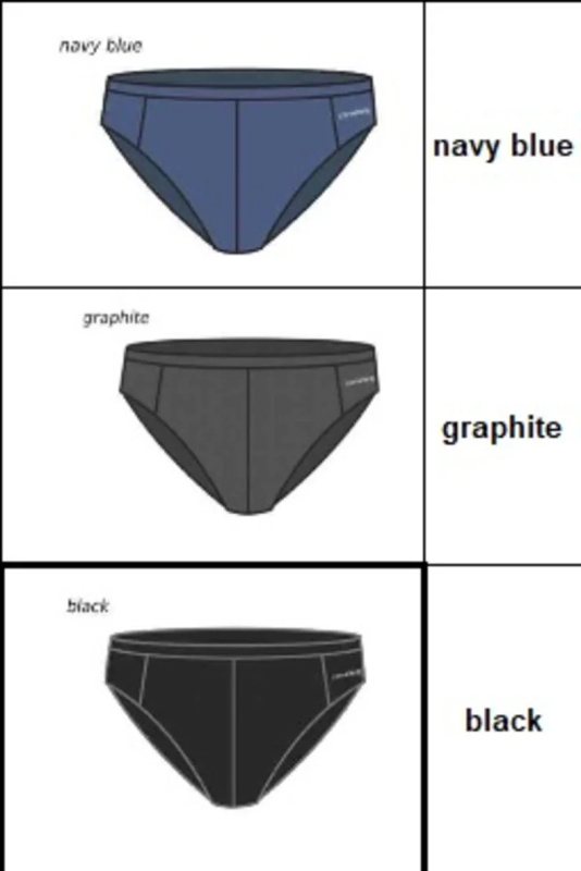 Pánské slipové plavky 2019 černá M