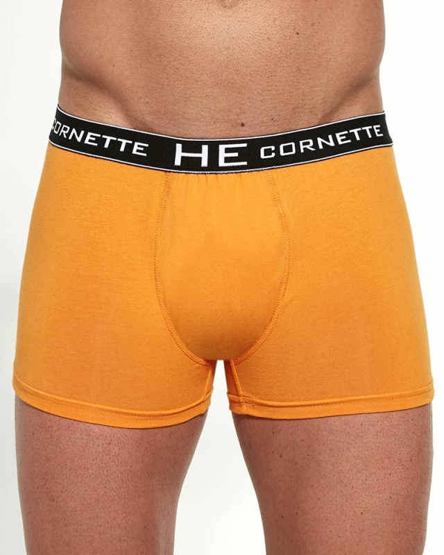 Boxerky Cornette High Emotion 503 Energy Orange Barva: Oranžová, Velikost: M