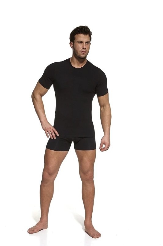 Pánský nátělník Cornette 532 kr/r olivový M