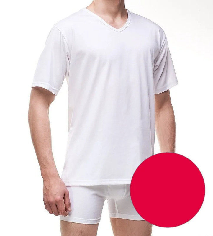 Pánské tričko Cornette 201 New 4XL-5XL černá 3XL