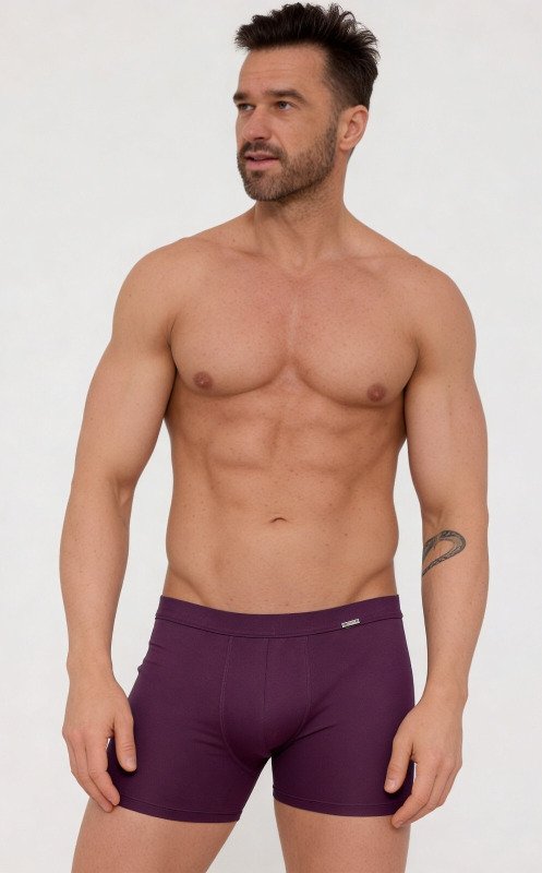 Pánské boxerky Cornette Authentic Perfect 092 3XL-5XL ecru mélange 5XL