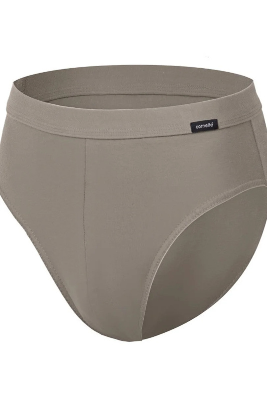 Pánské slipy Cornette Authentic khaki M