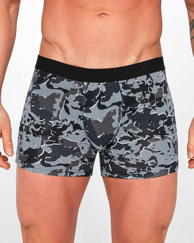 Boxerky Cornette Military 296/01 Barva: Šedá, Velikost: L