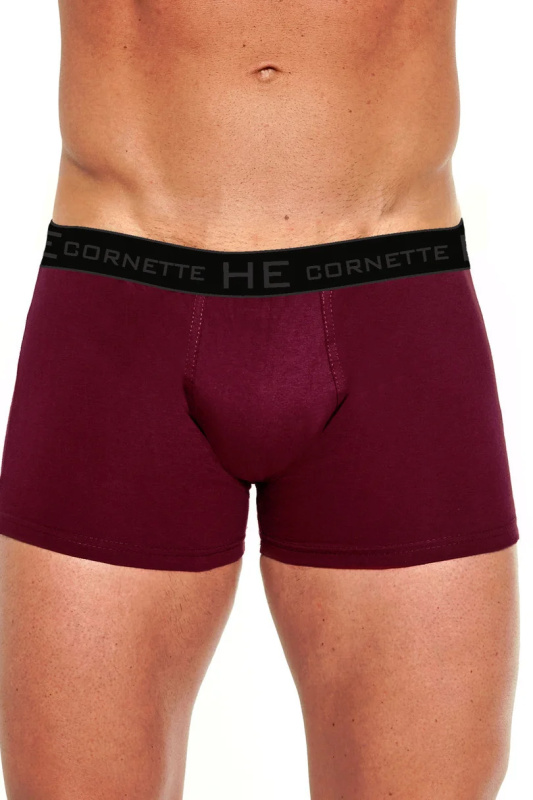Boxerky Cornette High Emotion 503 Claret Barva: Bordó, Velikost: 2XL