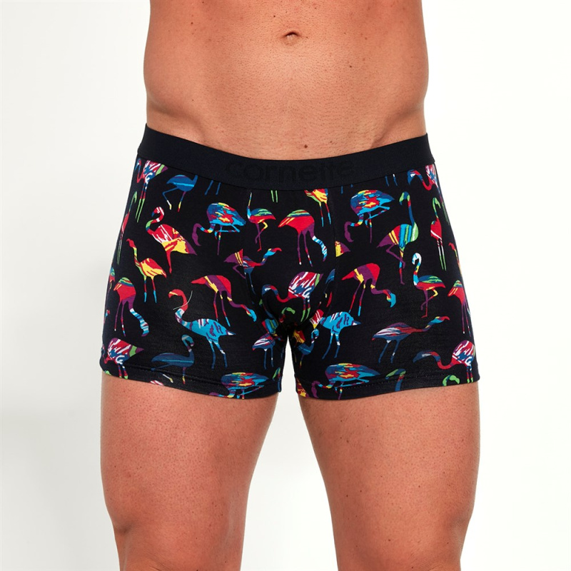 Boxerky Cornette High Emotion 508/126 Barva: Černá, Velikost: XL