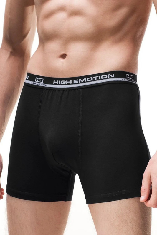 Boxerky Cornette High Emotion 503 Black Barva: Černá, Velikost: 2XL