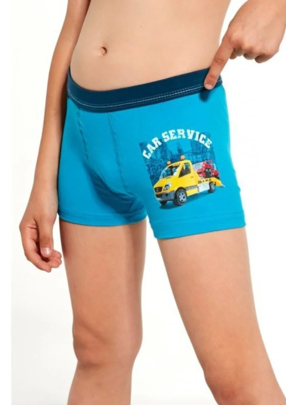Chlapecké boxerky 701/91 Car service Modrá 110/116