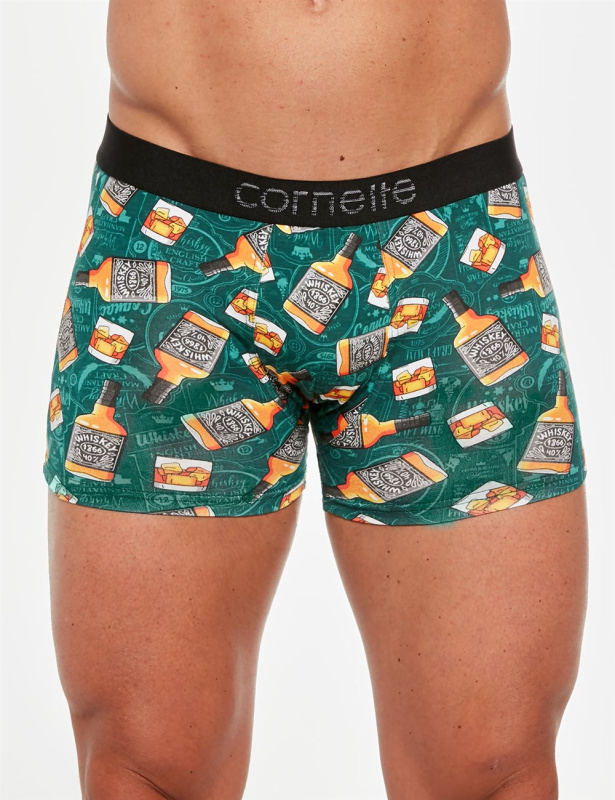 Boxerky Cornette High Emotion 508/138 Barva: Zelená, Velikost: L