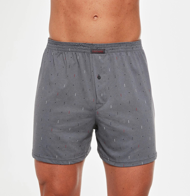 Boxerky Cornette Comfort 002/257 S-2XL šedá S