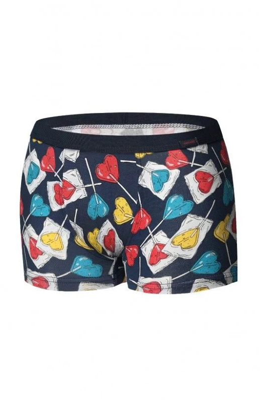Boxerky Lollipop 280/220 Jeans-Red - Cornette M