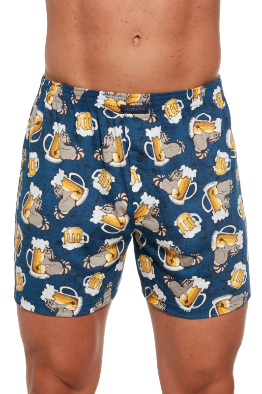 Pánské trenýrky 001/144 Classic - CORNETTE vícebarevná S