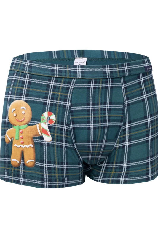 Pánské boxerky 007/70 Cookie - CORNETTE zelená S