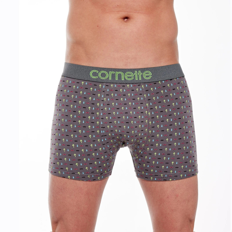 Boxerky Cornette High Emotion 508/146 Barva: Šedá, Velikost: 2XL