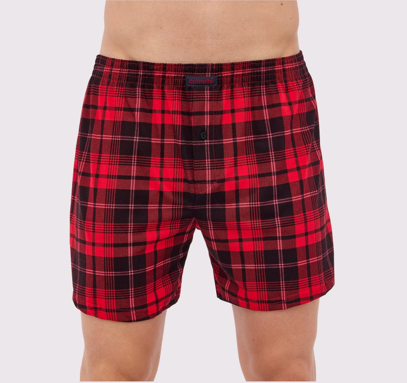 Trenýrky Cornette comfort 002/295 Barva: Červená, Velikost: 3XL