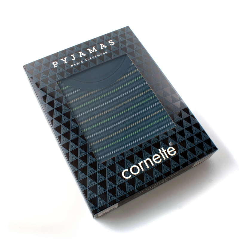 Pánské pyžamo 138/48 Various - CORNETTE vícebarevná L