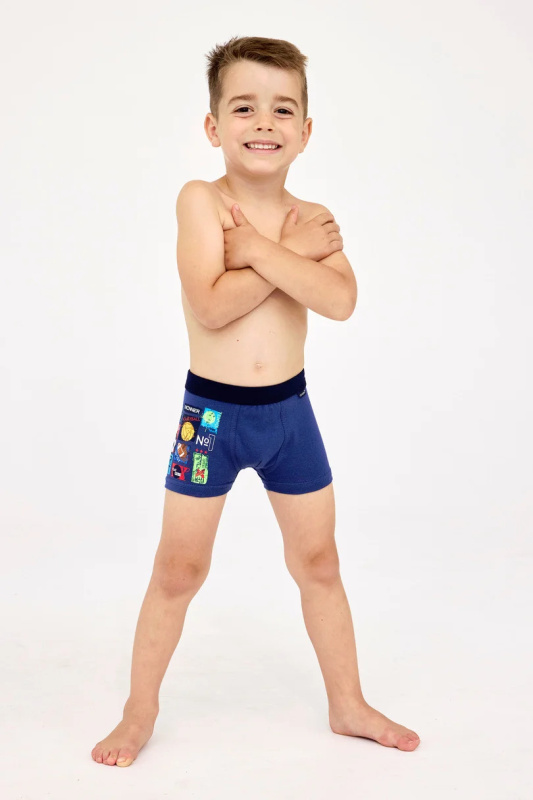 Chlapecké boxerky Cornette 701/139 "Winner" Kids Barva: Modrá - tmavě, Velikost: 86-92