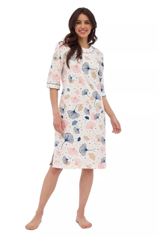 Noční košile 734/707 Esme plus - CORNETTE růžová 3XL