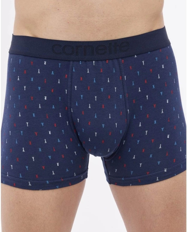 Boxerky Cornette High Emotion 508/148 Barva: Modrá - tmavě, Velikost: 2XL