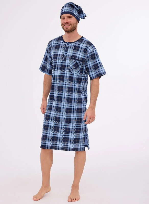 Pánské tričko Cornette 109/28 S-2XL tmavě modrá M