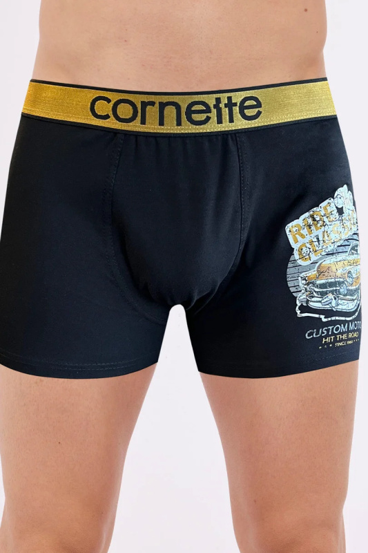 Boxerky Cornette Tattoo 280/239 "Ride the classic" Barva: Černá, Velikost: M