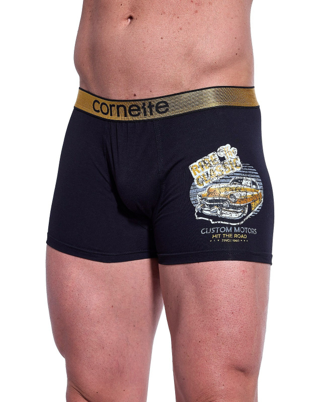 Boxerky Cornette Tattoo 280/239 "Ride the classic" Barva: Černá, Velikost: M