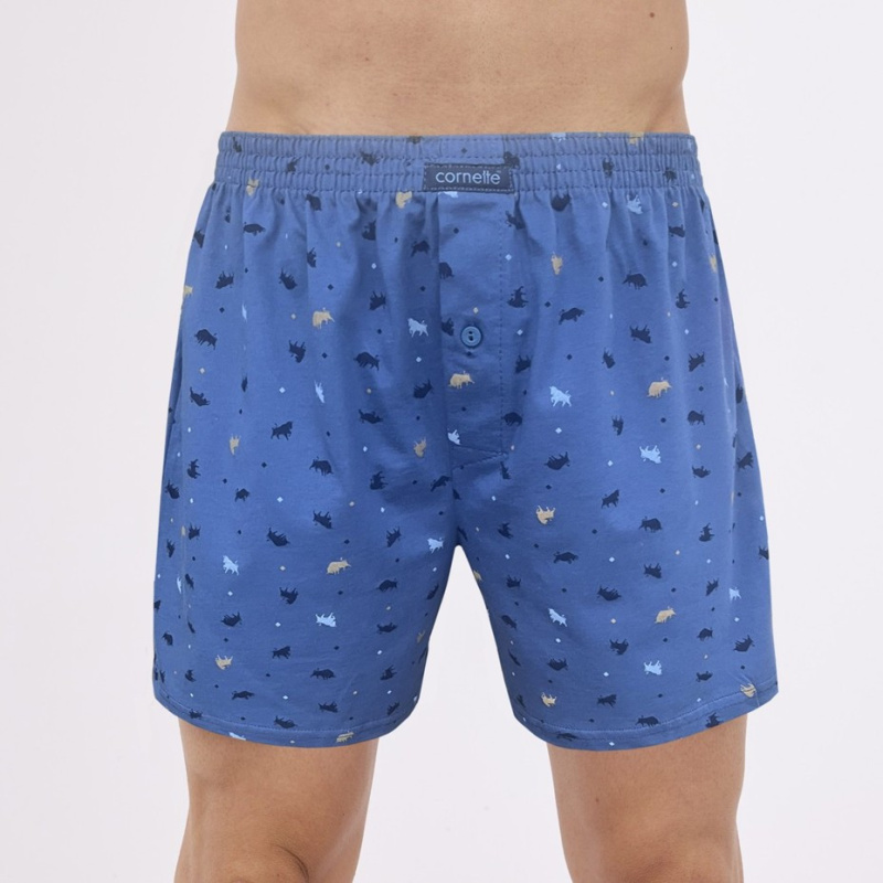 Trenýrky Cornette comfort 002/302 Barva: Modrá - tmavě, Velikost: L