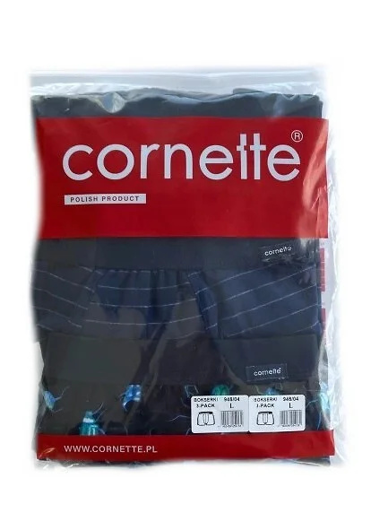 Boxerky Cornette 946/04 A'3 M-2XL tmavě modré džíny M