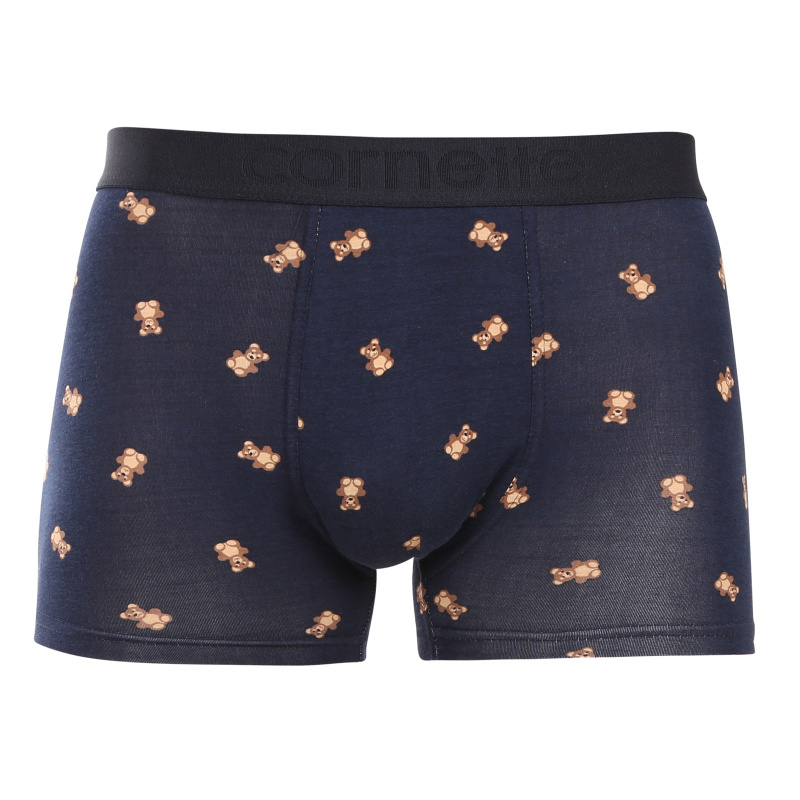 Boxerky Cornette High Emotion 508/156 Barva: Modrá - tmavě, Velikost: XL