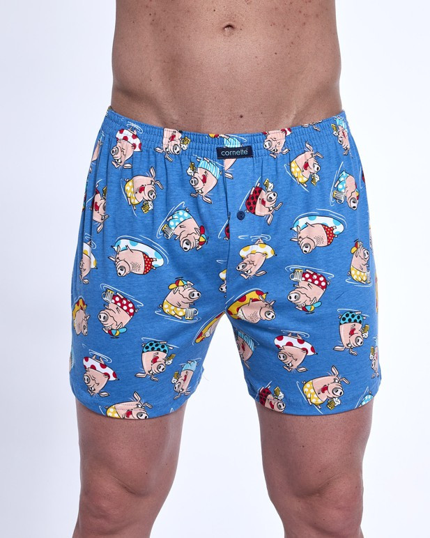 Trenýrky Cornette classic 001/170 Barva: Modrá, Velikost: 3XL