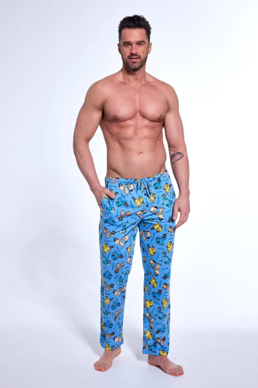 PÁNSKÉ KALHOTY 691 W/25 modrá S