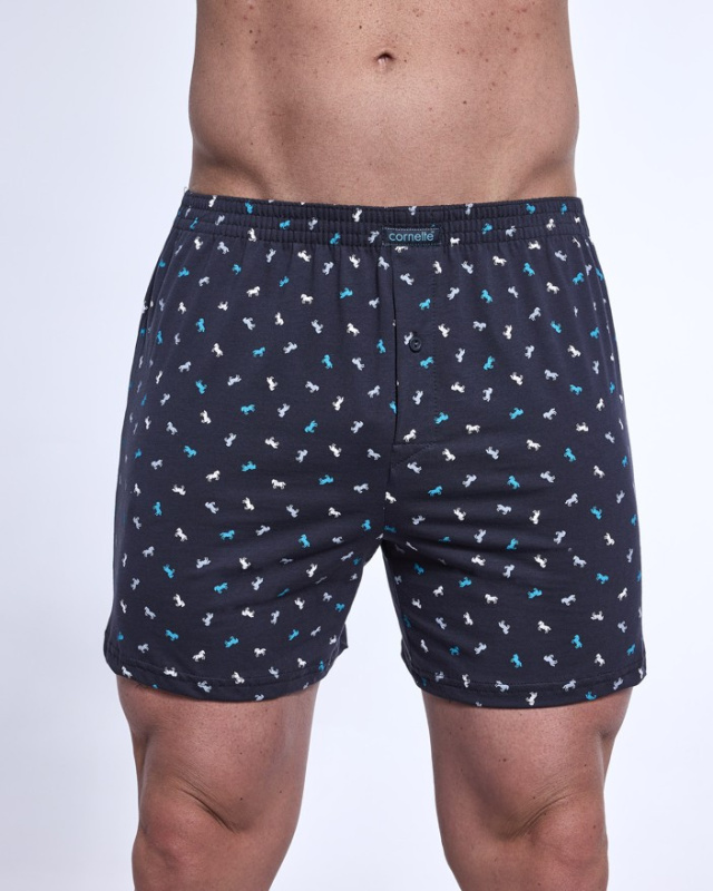 Trenýrky Cornette comfort 002/313 Barva: Šedá - tmavě, Velikost: XL
