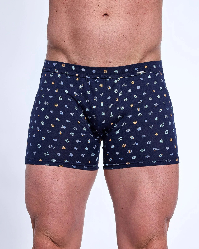 Boxerky Cornette Prime 904/123 3XL-5XL tmavě modrá 4XL