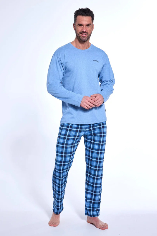 PÁNSKÉ PYŽAMO DR 124/188 STRONG 2 modrá XXL