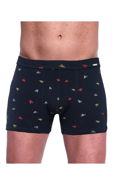 Boxerky Cornette Prime 904/125 S-2XL tmavě modrá M