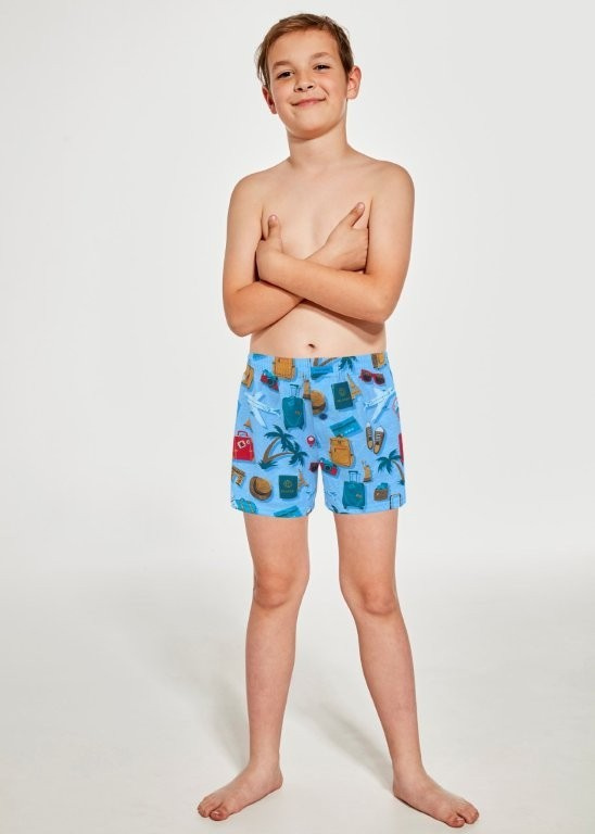 Chlapecké trenýrky Cornette 715/01 "Travel" Young Barva: Modrá, Velikost: 146-152