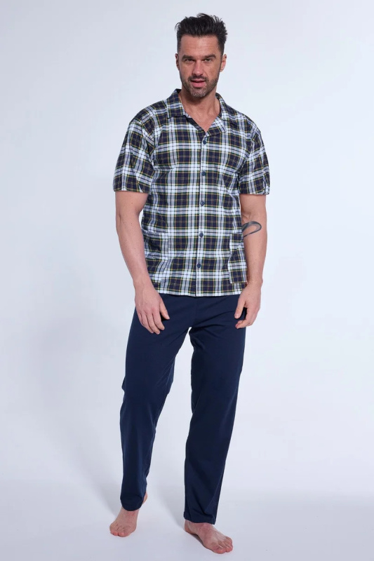 PÁNSKÉ PYŽAMO KR 318 W/25 GRANÁT L