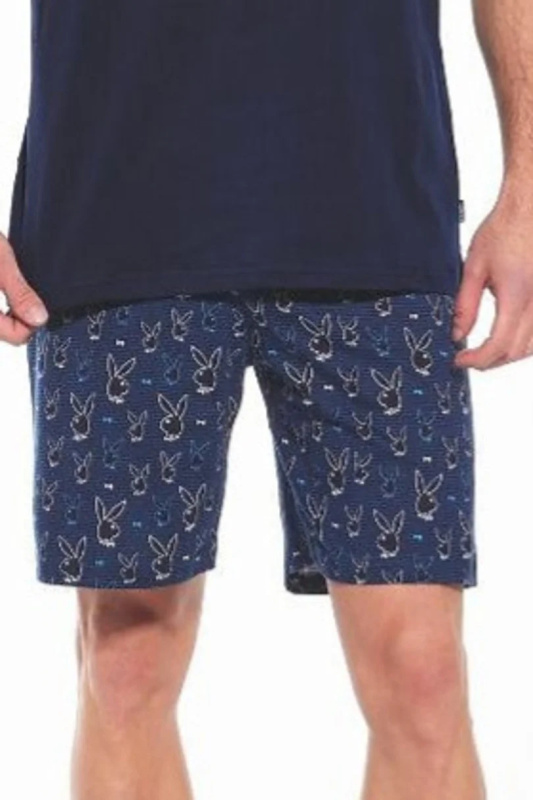 PÁNSKÉ PYŽAMO KR 326/190 KRÁLÍK tmavě modrá XXL