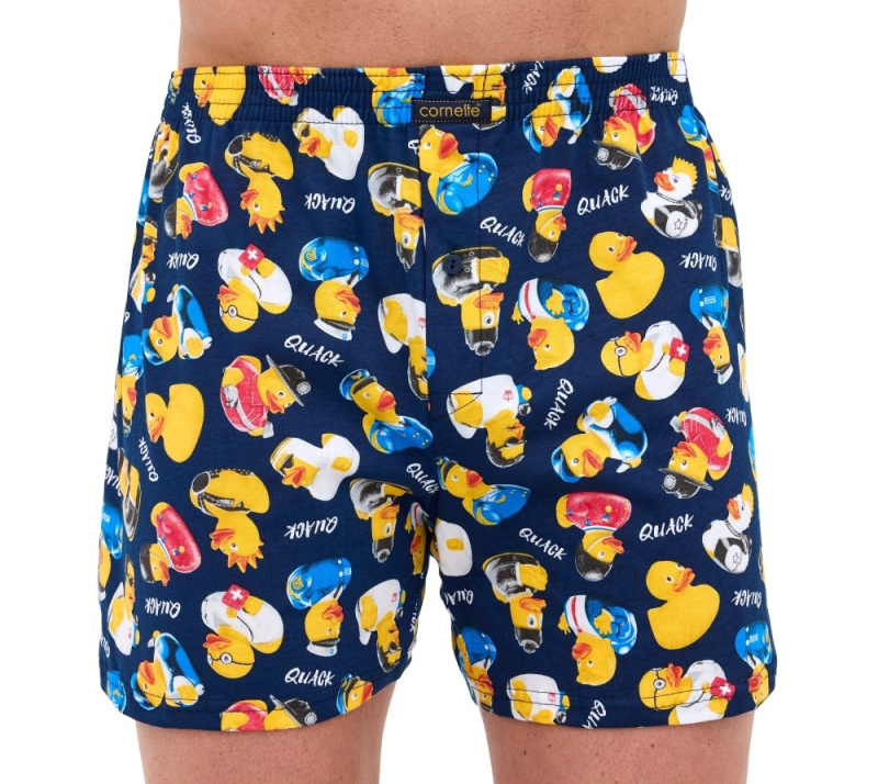 Trenýrky Cornette classic 001/177 Barva: Modrá - tmavě, Velikost: 5XL