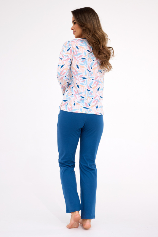 DÁMSKÉ PYŽAMO DR 392/451 AMELIA BIG růžová 3XL