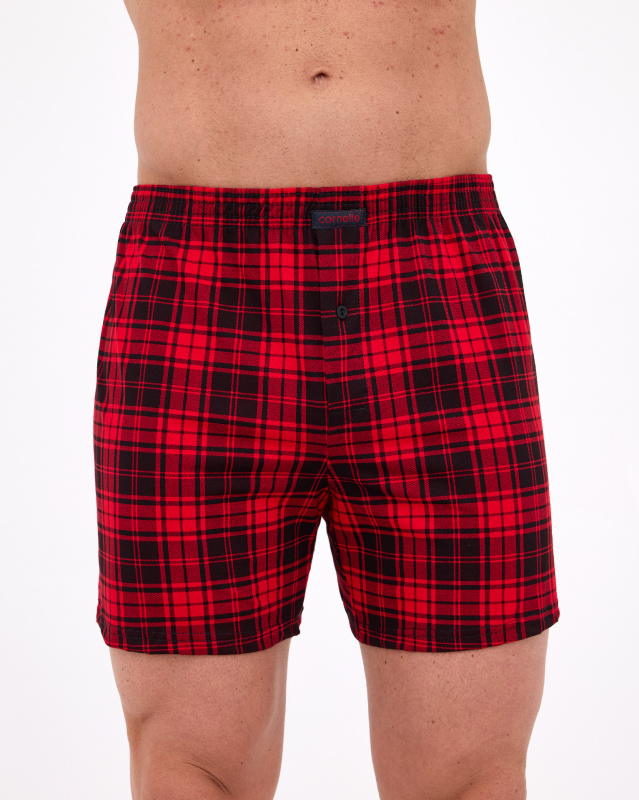 BOXERKY COMFORT J/25 červená L