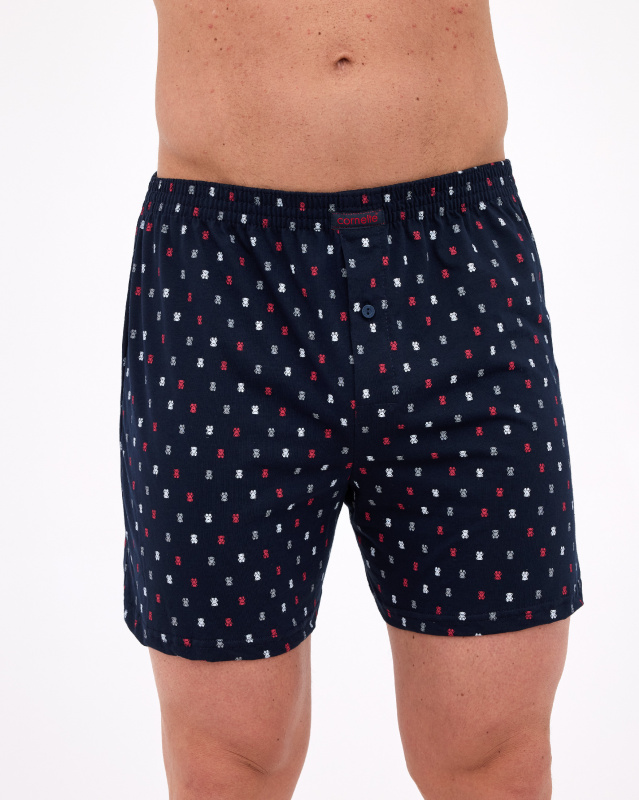 BOXERKY COMFORT 3-5XL J/25 GRANÁT 4XL